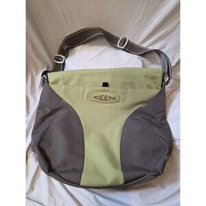 KEEN Gray Green Nylon Lightweight Durable Shoulder Messenger Tote Bag Crossbody